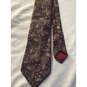 G.Galvani Men’s Tie, Made In Italy, 100% Polyester, Brown